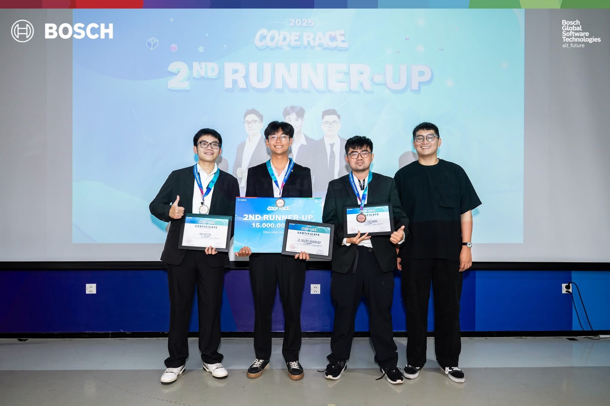 2nd Runner-Up - CodeRace Challenge 2025