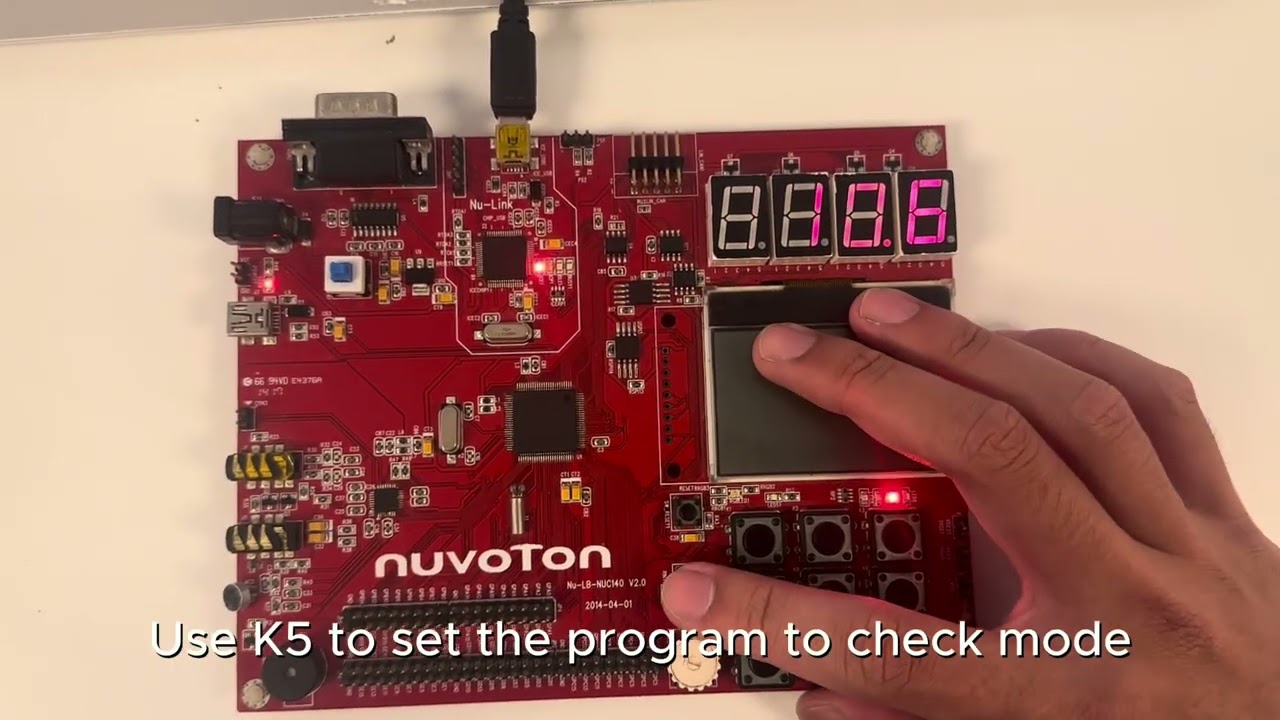 NUC140 Clock Watch preview
